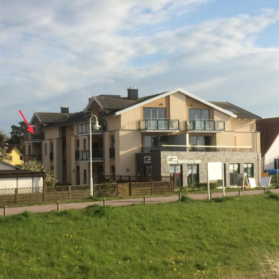 Strandwohnung Glowe - Meerblick - 20 Meter Zum Strand Bagian luar foto